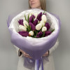 Букет с тюльпанами микс